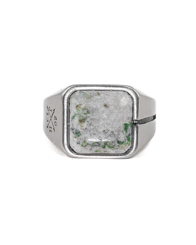 Jernhest - Ljung Ring - Silver - Ring med Kolmårdsmarmor - 3