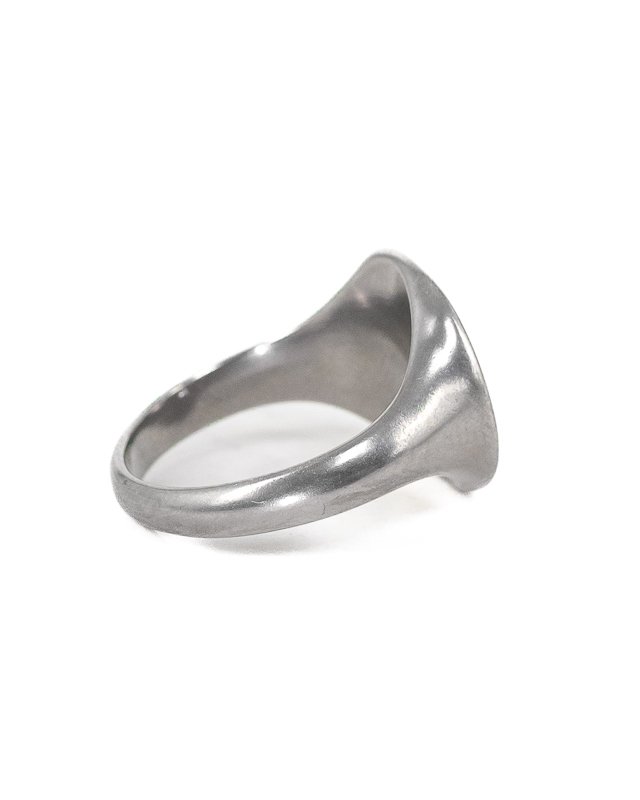 Jernhest - Leko Ring - Silver - Vegvisir vintage look - 5