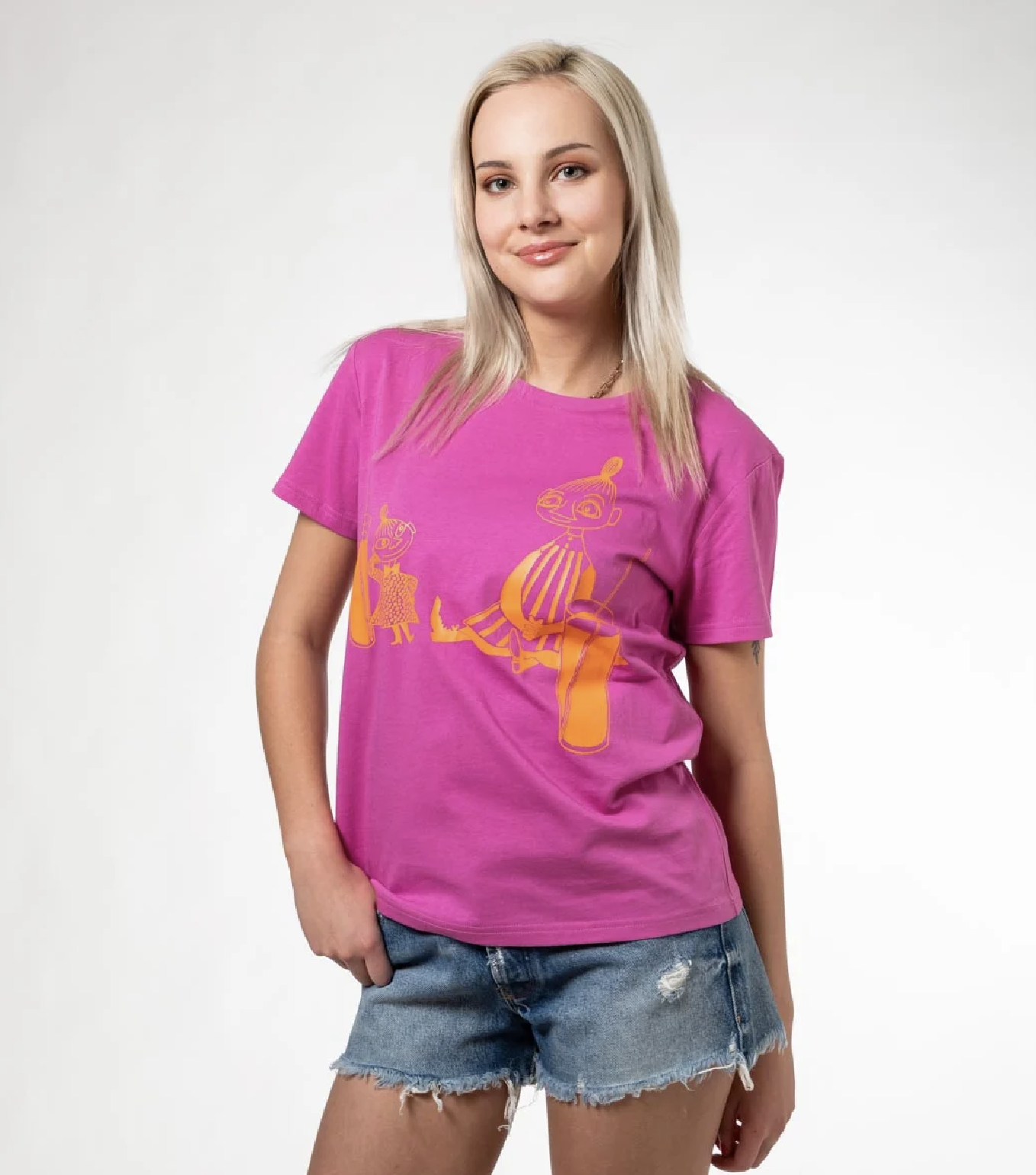 Mumin T-Shirt - Cocktails Lila (Vuxenstorlek) - 2