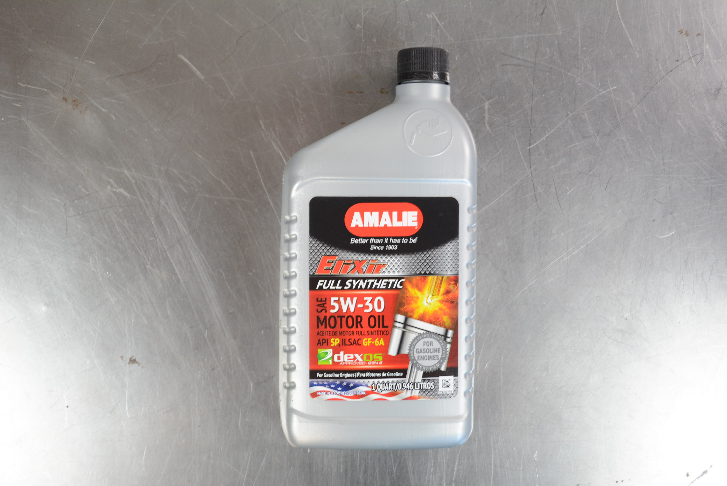 Motor Oil 5W-30 Amalie 1qt Elixir Full Synthetic