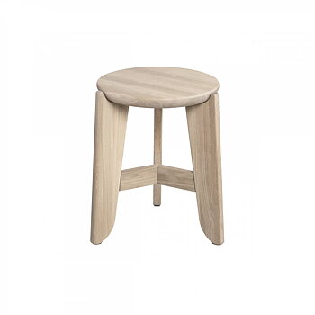 Sittpall -ELI- Ek, höjd 45 cm