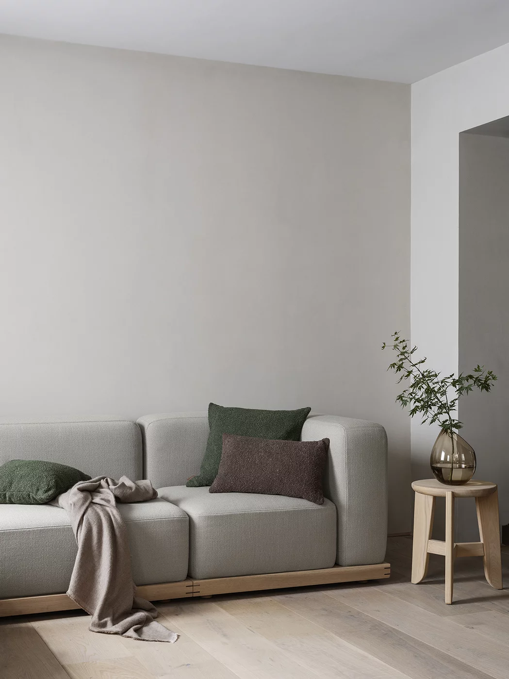 Sittpall -ELI- Ek, höjd 45 cm - 5