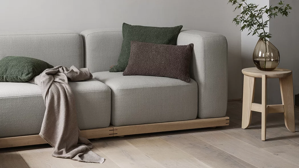 Sittpall -ELI- Ek, höjd 45 cm - 4