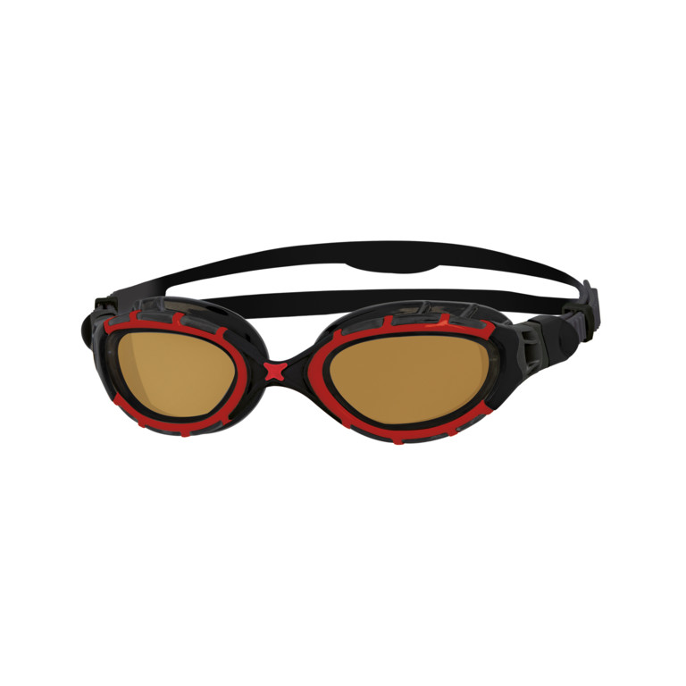 Zoggs Predator Flex - Red/Black - Polarized lens