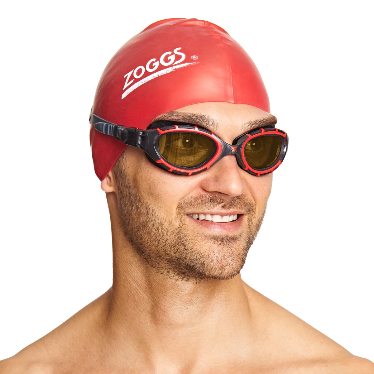 Zoggs Predator Flex - Red/Black - Polarized lens - 4