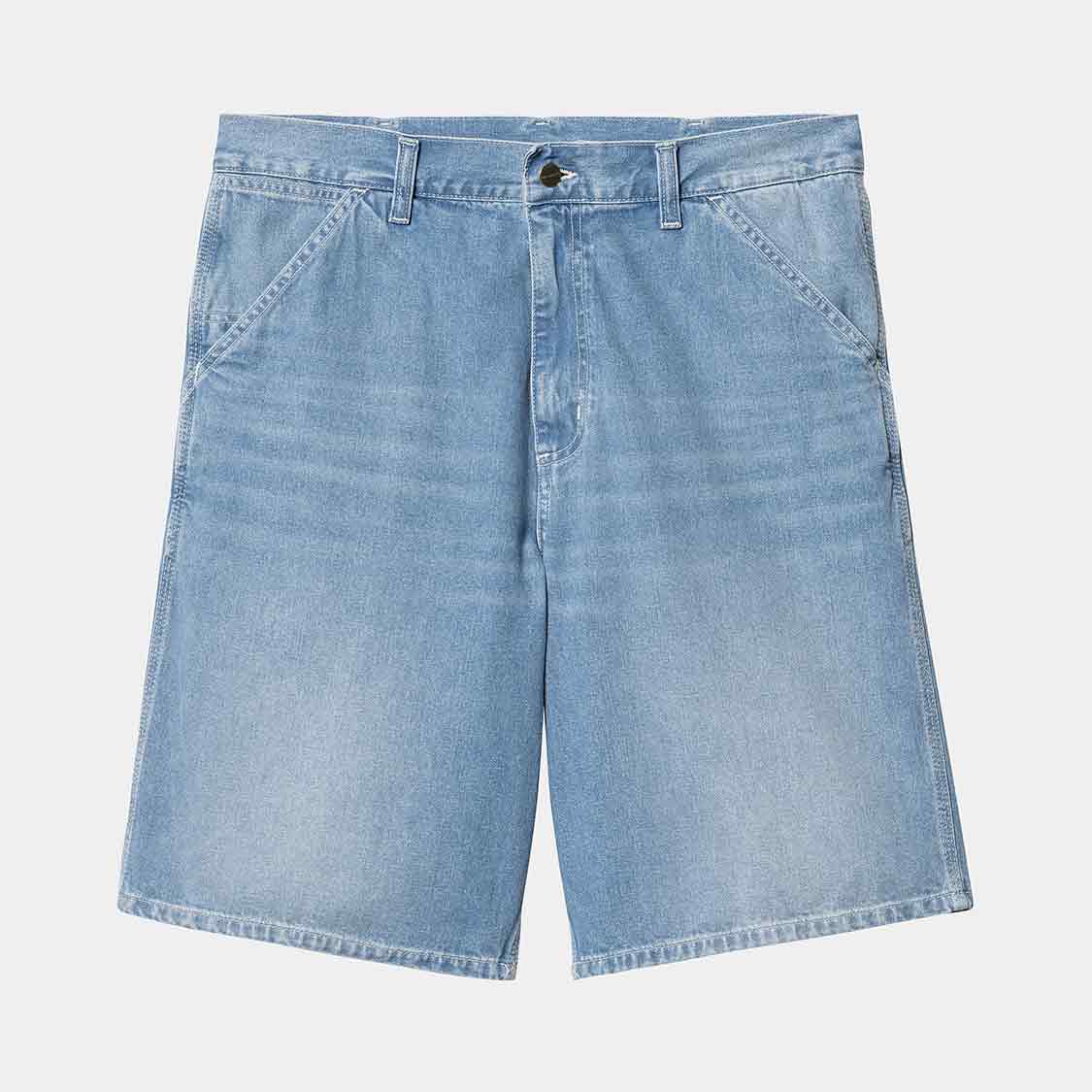 Carhartt WIP - Simple Short Blue Light True Washed - 4