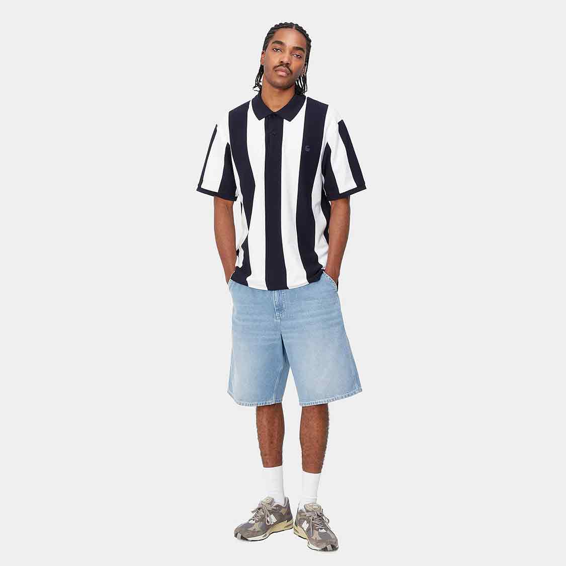 Carhartt WIP - Simple Short Blue Light True Washed - 3