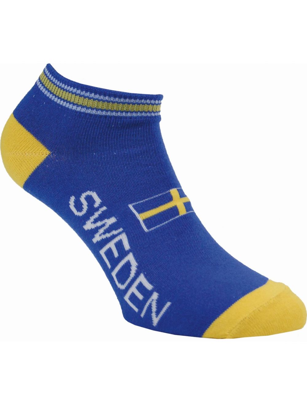 Socke blau-gelb Schweden