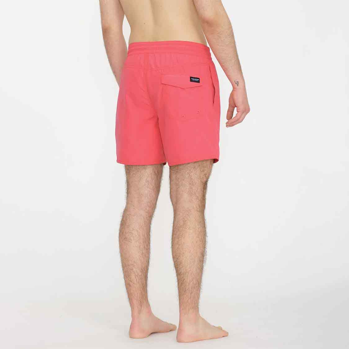 Volcom - Lido Solid Trunk 16 Washed Ruby - 2