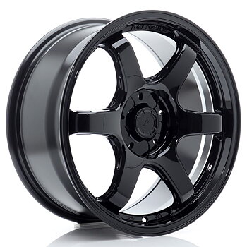JR Wheels SL03 17x9 ET32-50 Oborrad Gloss Black