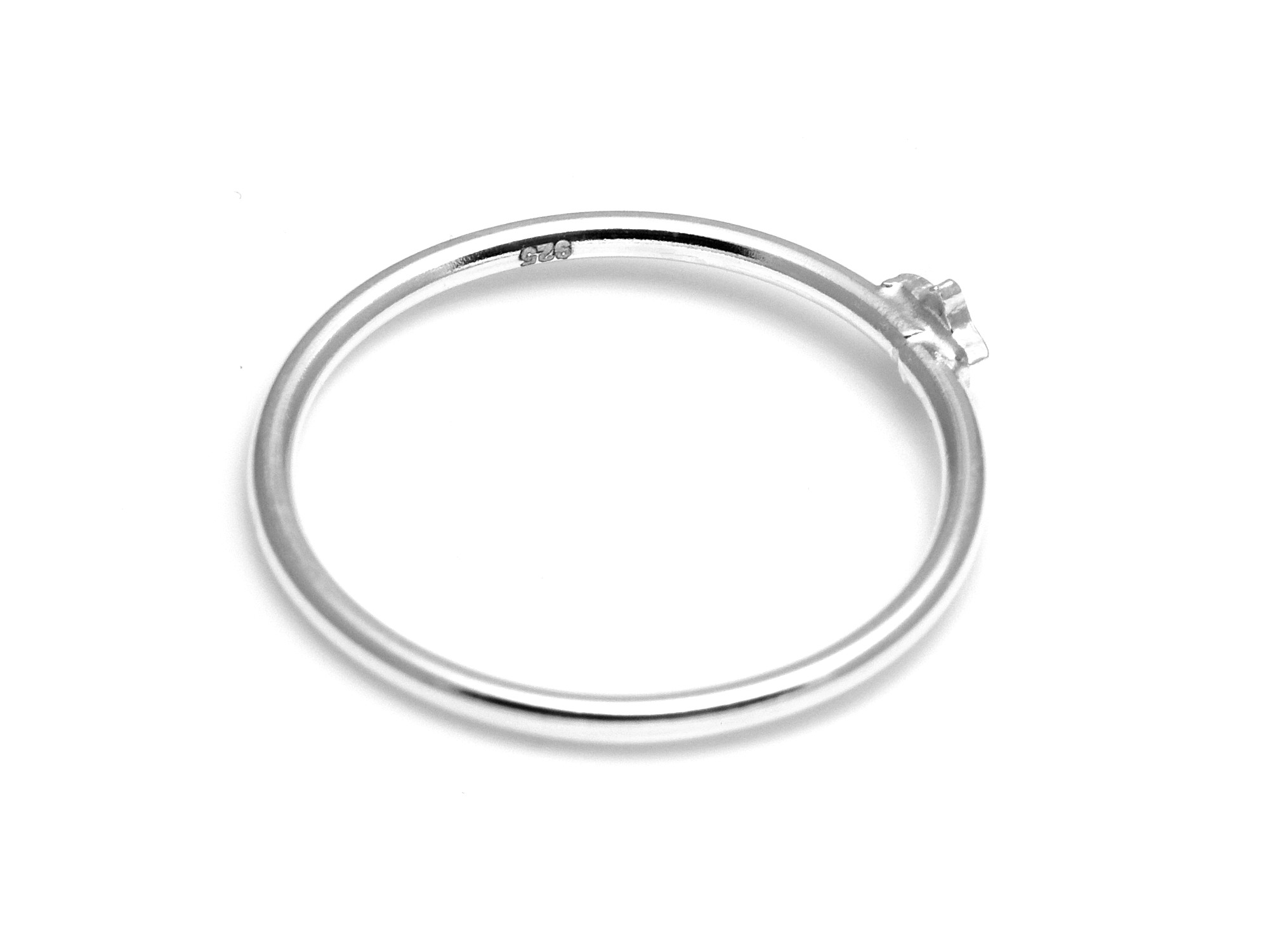 Femuddig Stjärna Ring i Äkta 925 Silver, Rymd eller Himlakropp Accessoar, Stjärnsmycke - 3