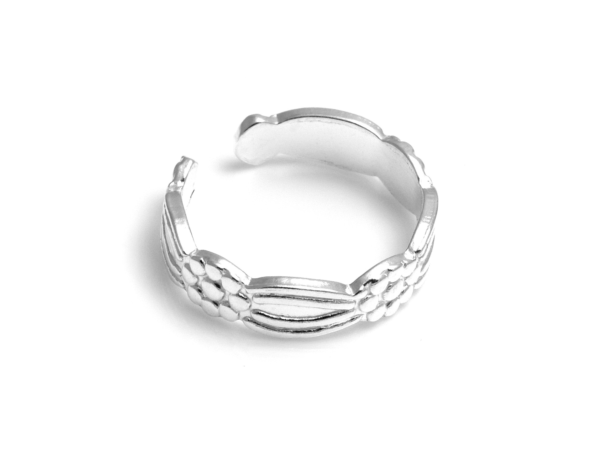 Blommor Ear Cuff Örhängen i Äkta 925 Silver, Blom Örhänge, Blomster Accessoar, Natur Smycke - 2