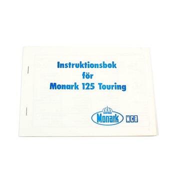 Käyttöohje Monark M125 Touring NOS
