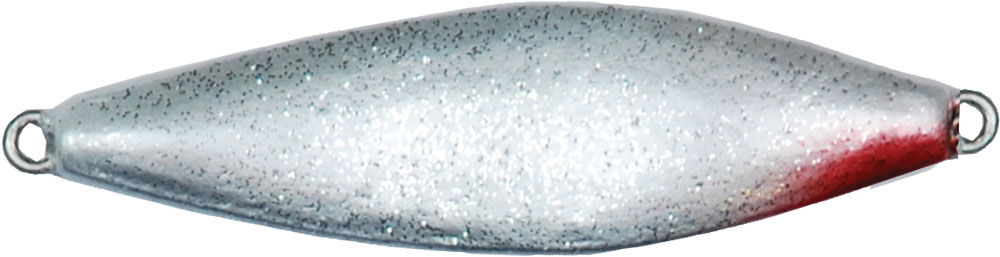 the cold sea lure is a spoon lure is a popular lure for rainbow trout and other introduced fish. pearl white