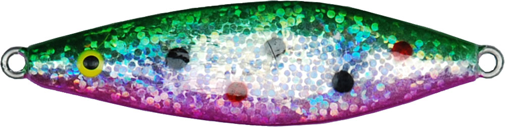 the cold sea lure is a spoon lure is a popular lure for rainbow trout and other planted fish. cast cannon! pink