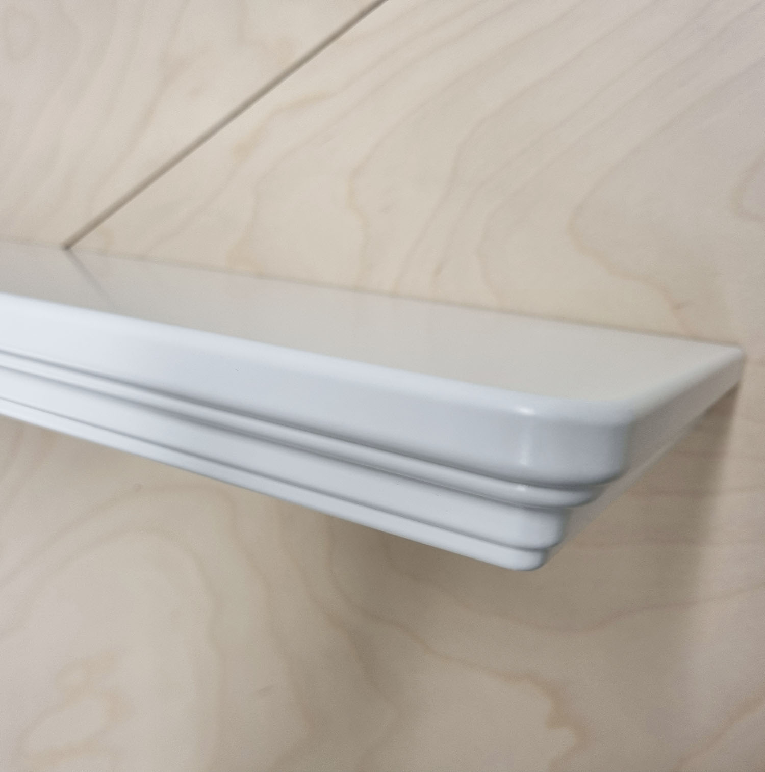 Lagerprodukt - Fönsterbräda Herrgård vit NCS S 0502-Y, Urfräst för att göra egna hak - 2