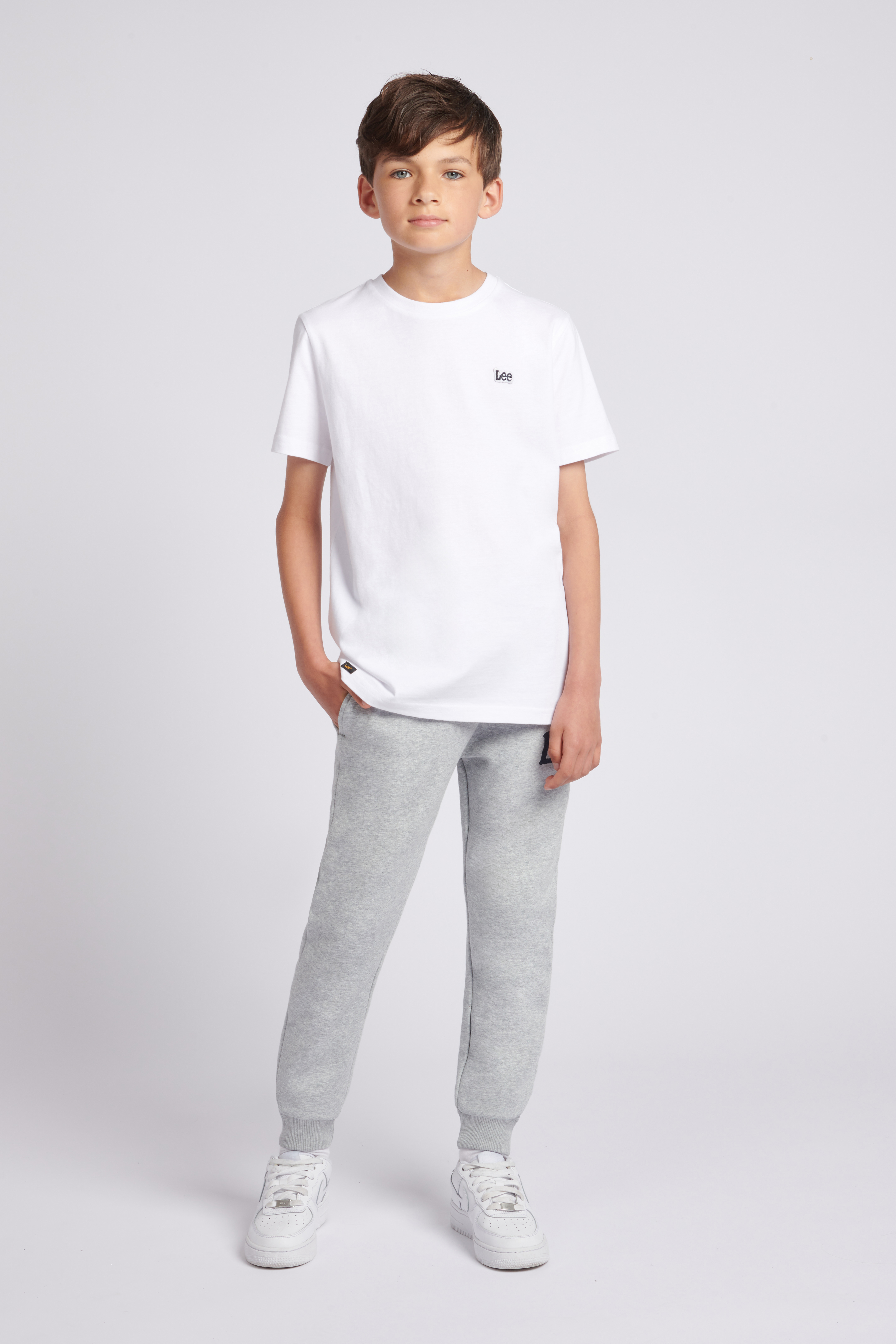BADGE T-SHIRT BRIGHT WHITE - 5