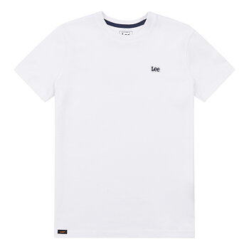 BADGE T-SHIRT BRIGHT WHITE