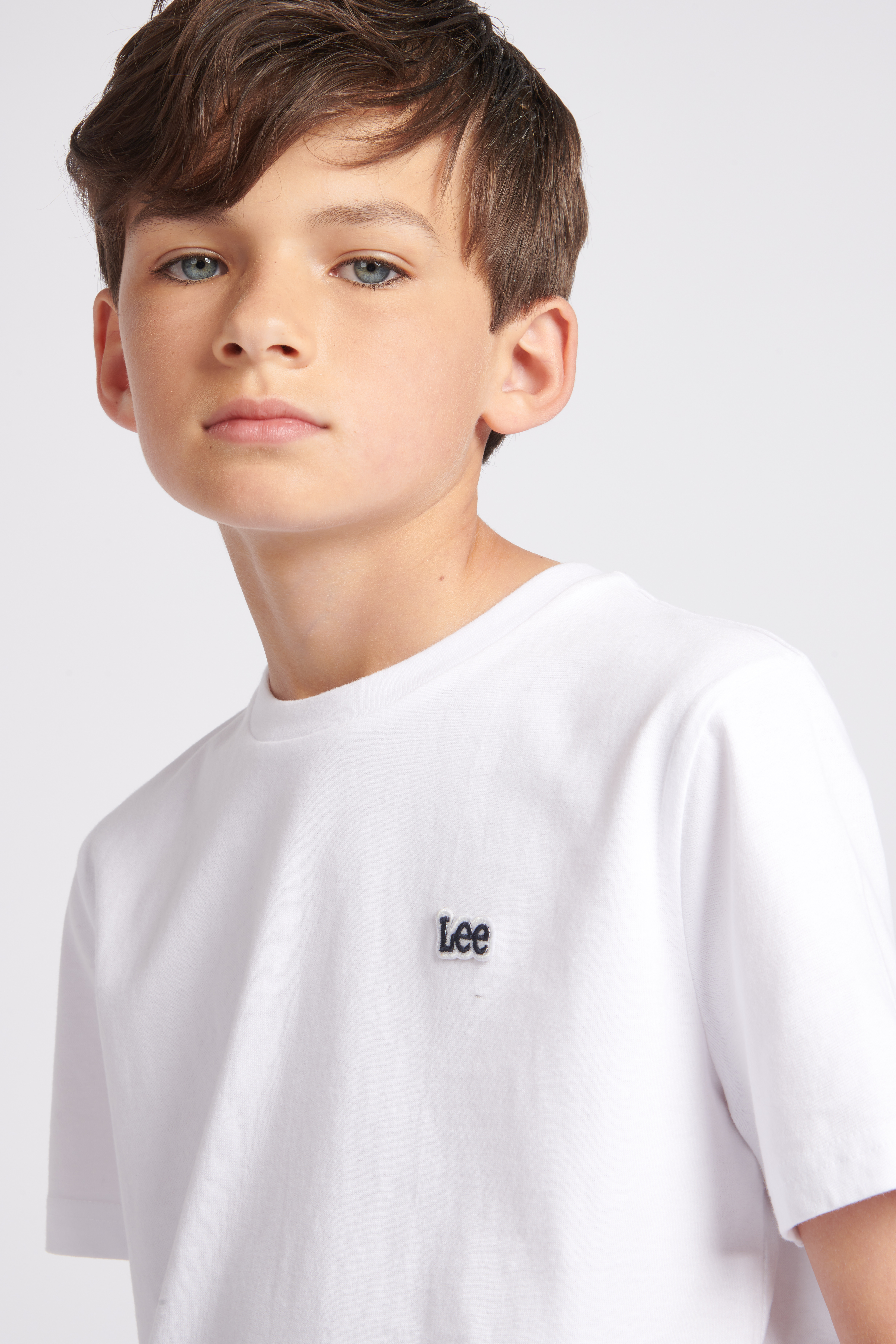 BADGE T-SHIRT BRIGHT WHITE - 3