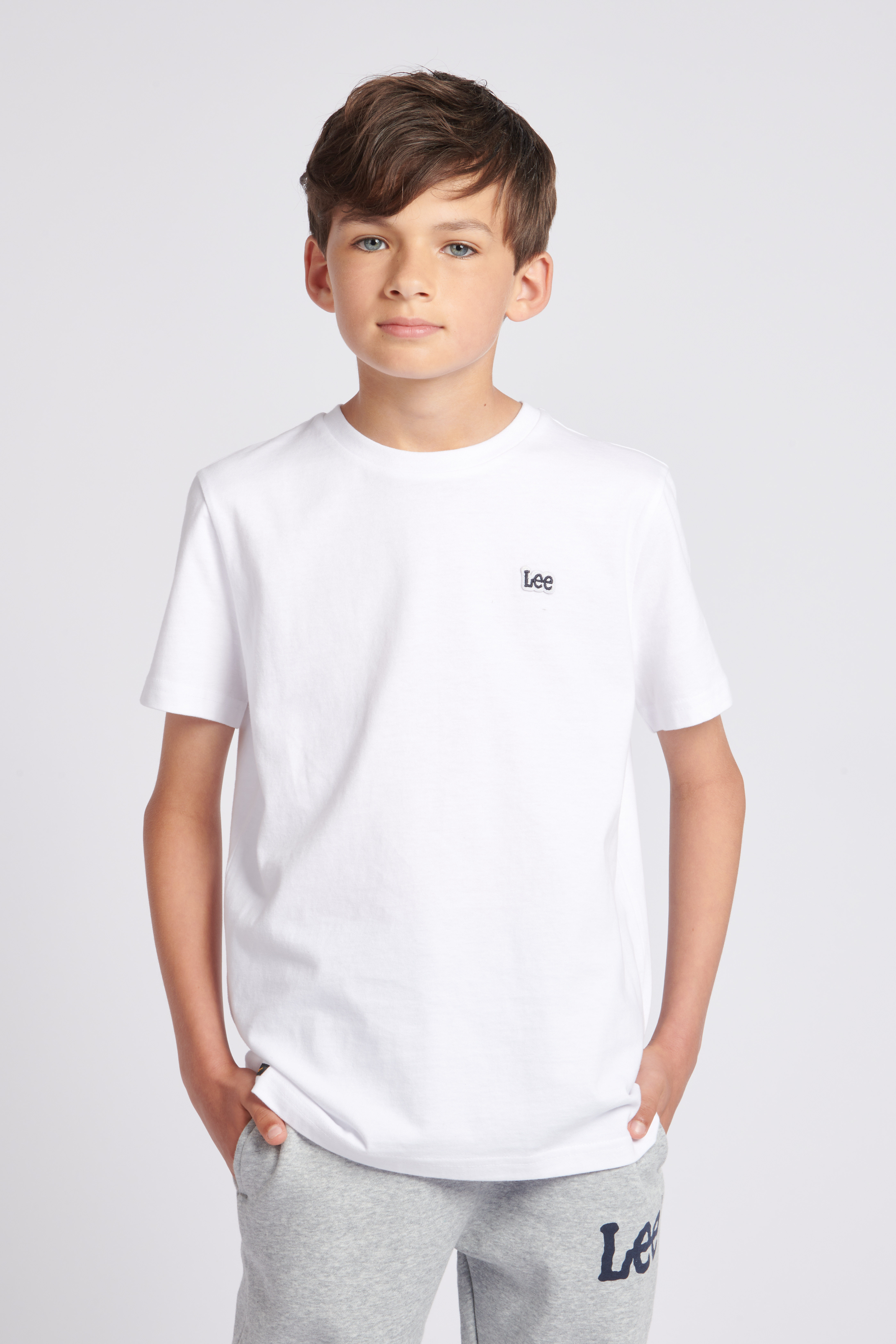 BADGE T-SHIRT BRIGHT WHITE - 6