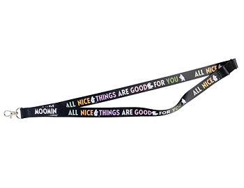 Moomin Lanyard - All nice things are good for you