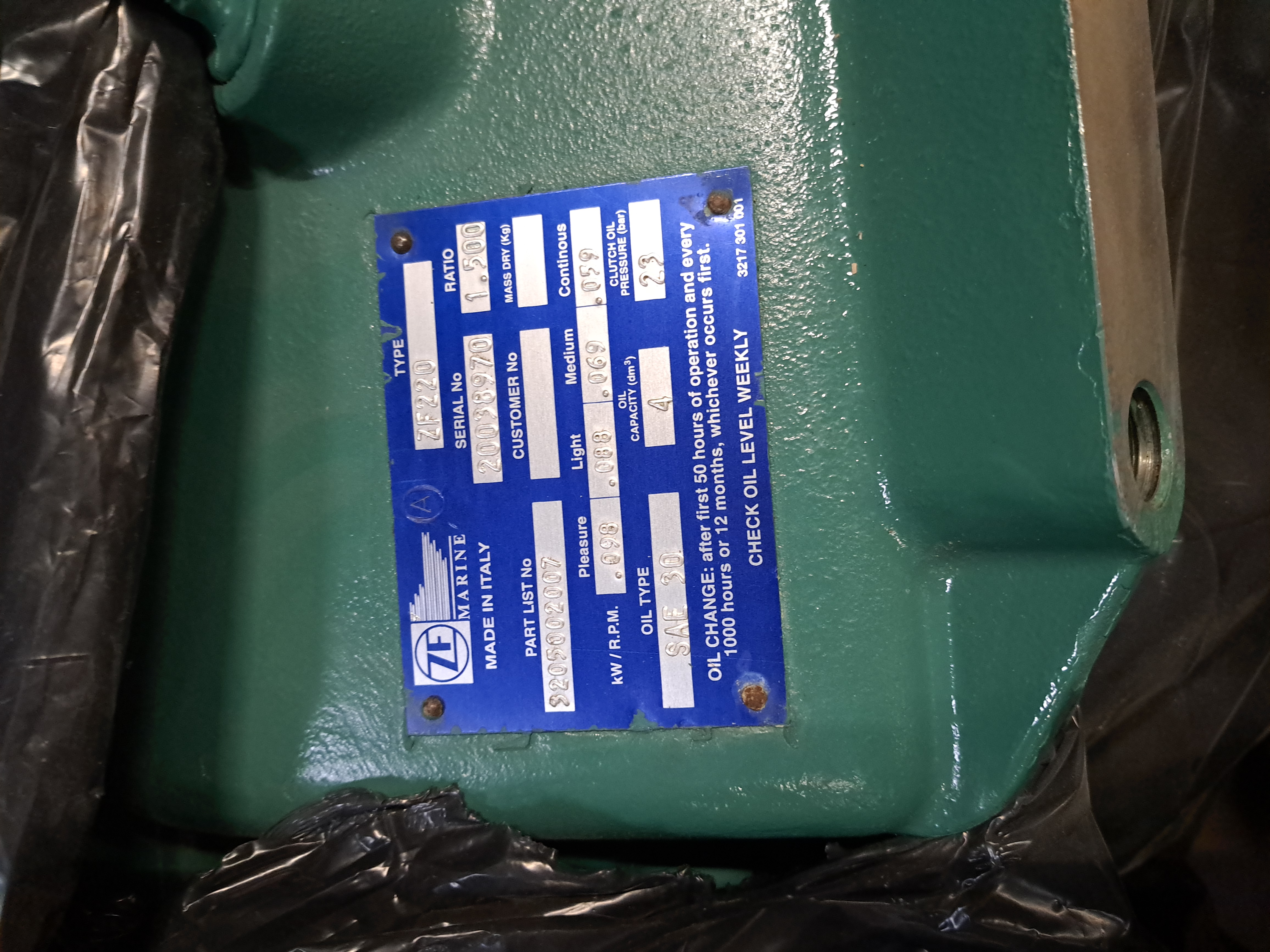 Backslag ZF220 - 4