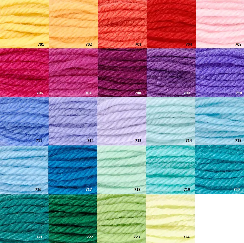 DMC Tapestry Wool Colbert BLANC-724 - 3