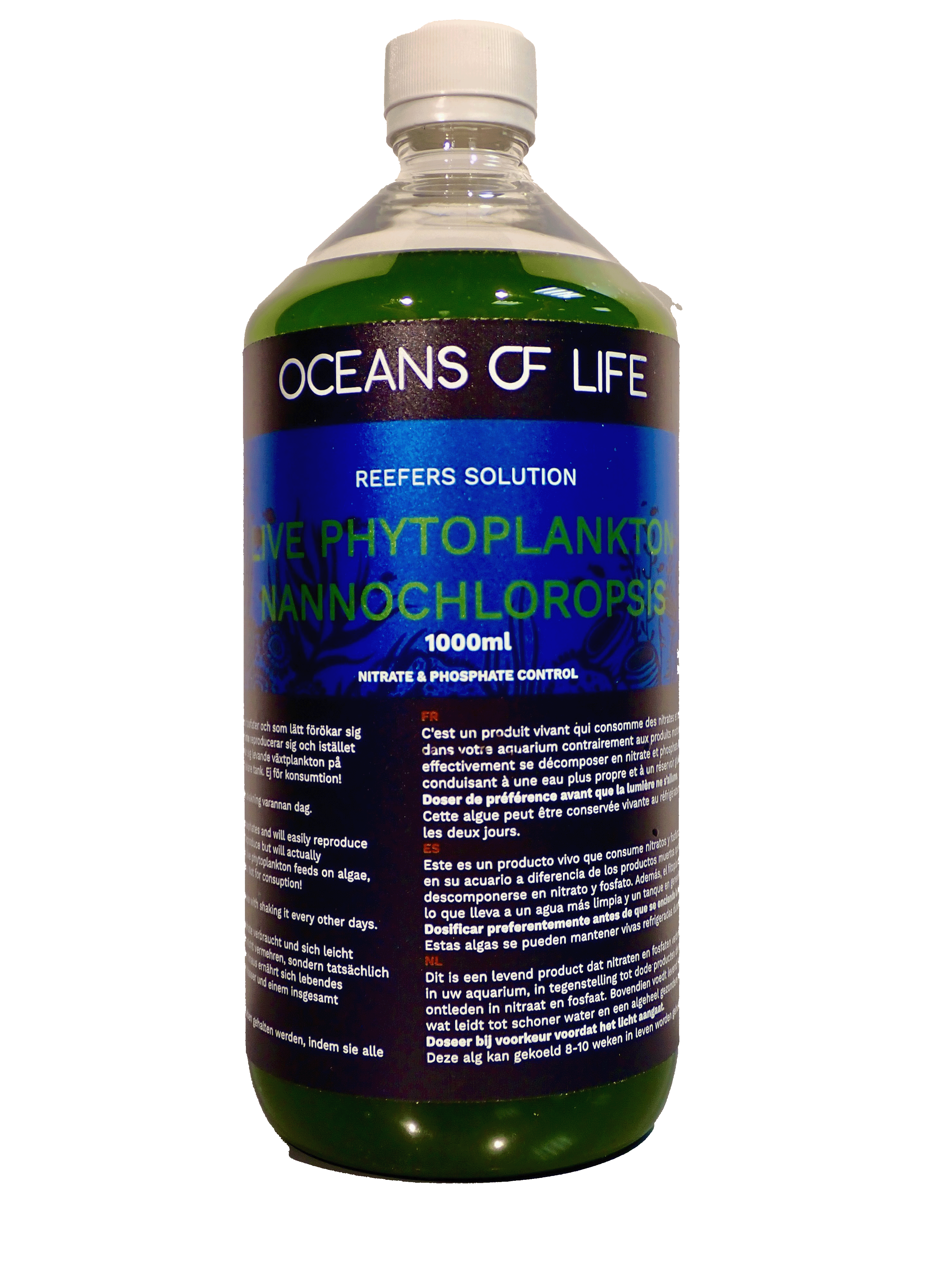 Oceans Of Life färsk levande Phytoplankton 1000ml - 2
