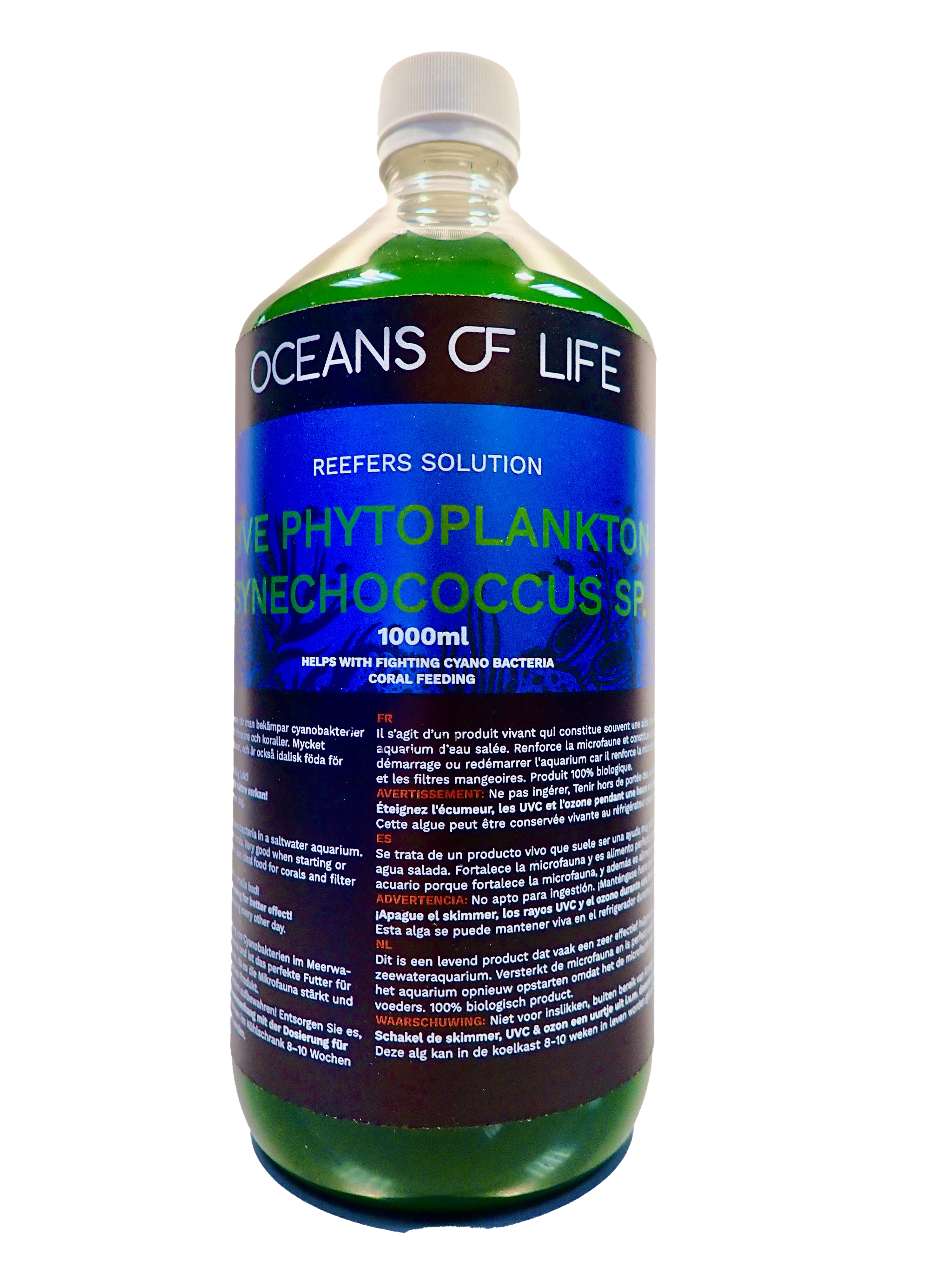 Oceans Of Life färsk levande Phytoplankton 1000ml