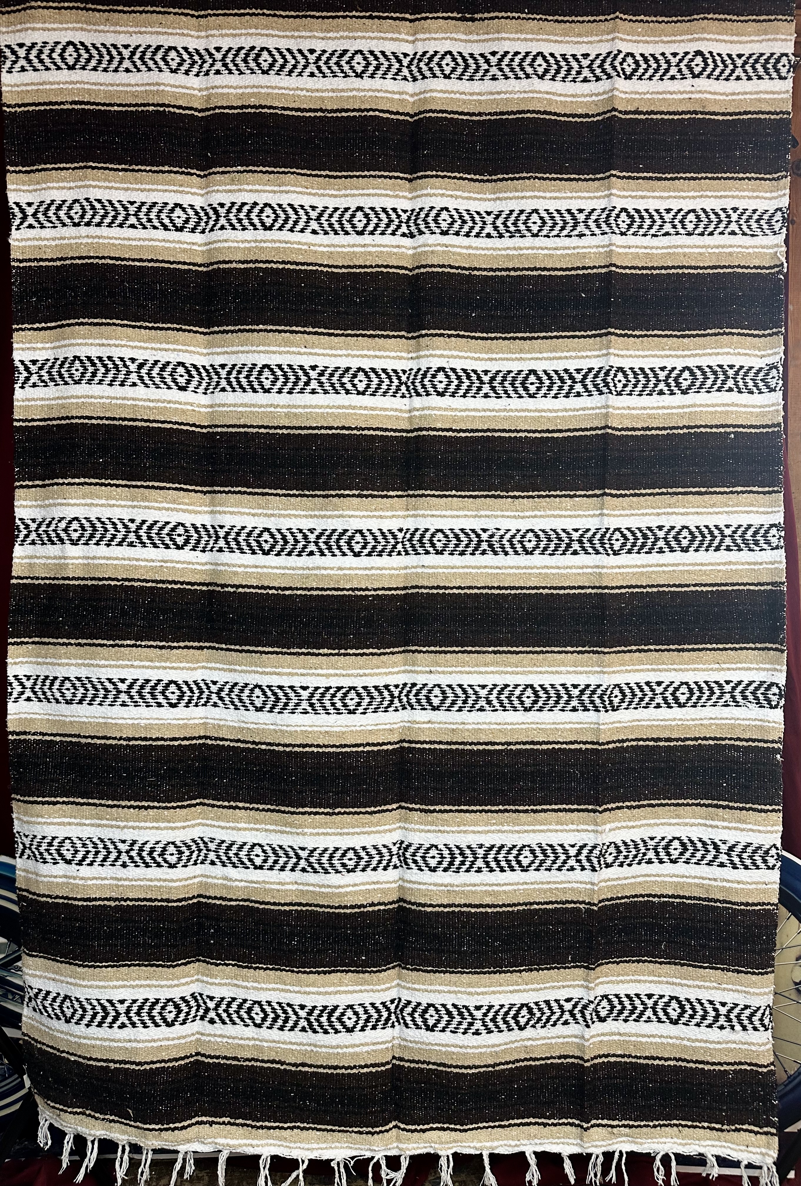 Mexicofilt Falza brun beige 