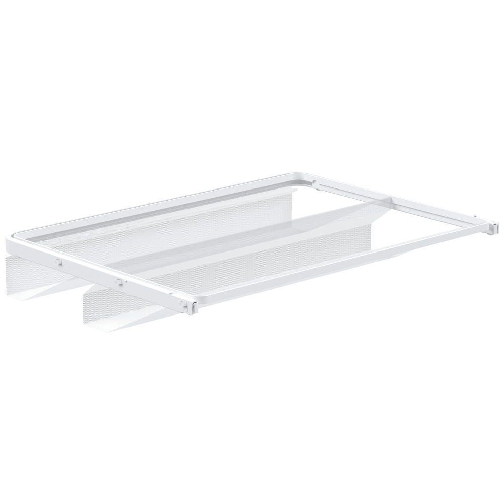 Skohylla Utdragsbar Mesh 60 vit