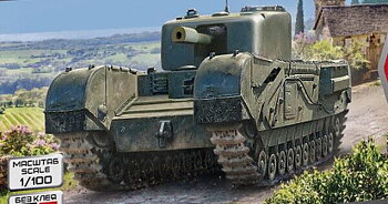 1/100 CHURCHILL TANK