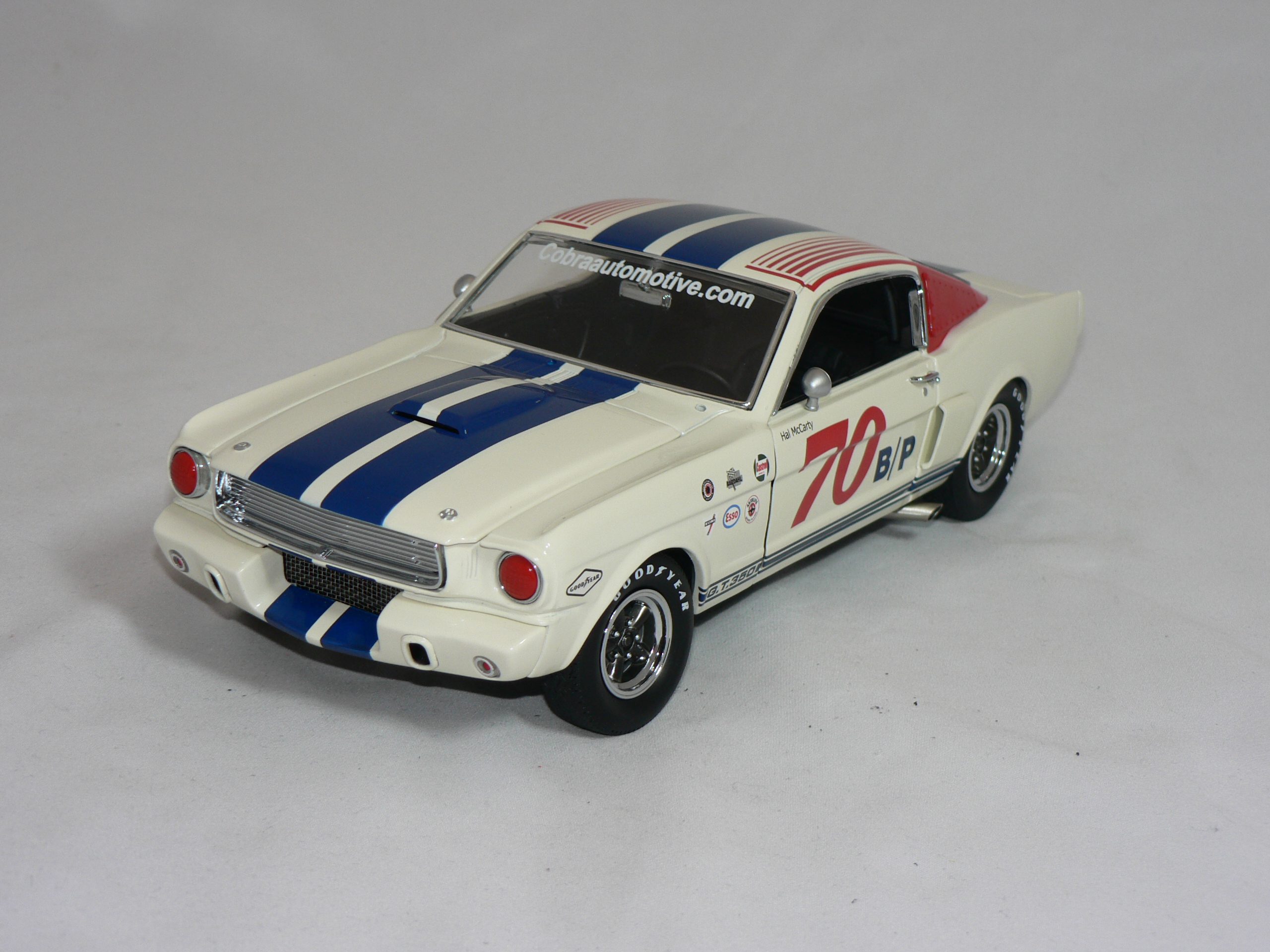Ford Mustang  Shelby G.T.  350   1966  1:18  ExactDetail  (  #70  Hal Mc Carty )