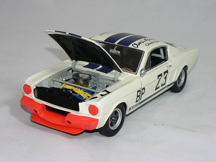 Ford Mustang  Shelby G.T.  350R   1965  1:18  ACME  (  #23  Charlie Kemp )