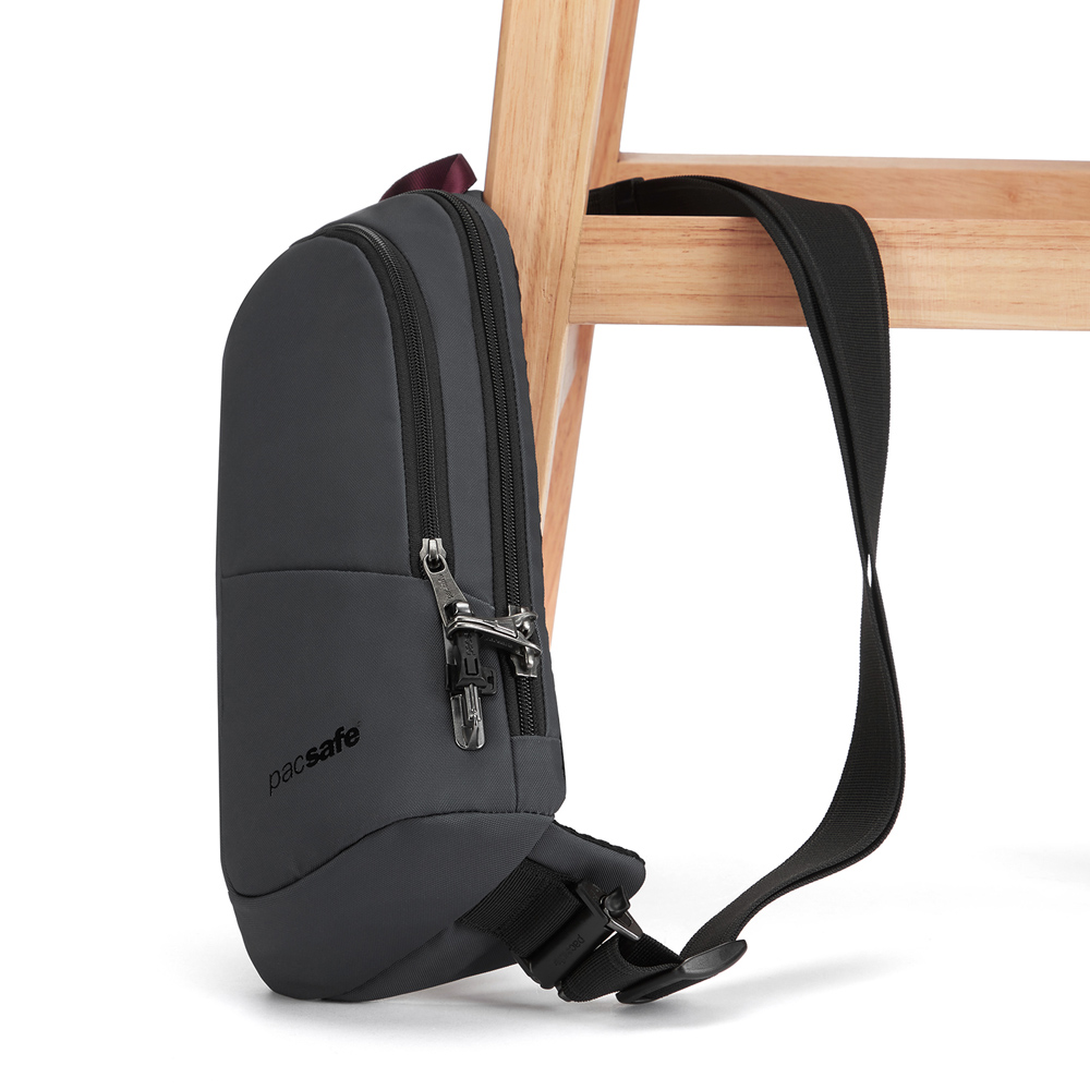 Stöldsäker väska - PACSAFE Vibe 150  Anti-Theft Sling Pack Slate - 7