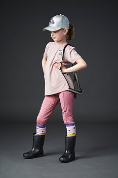 Equipage Molly helskodda ridtights Misty Rose