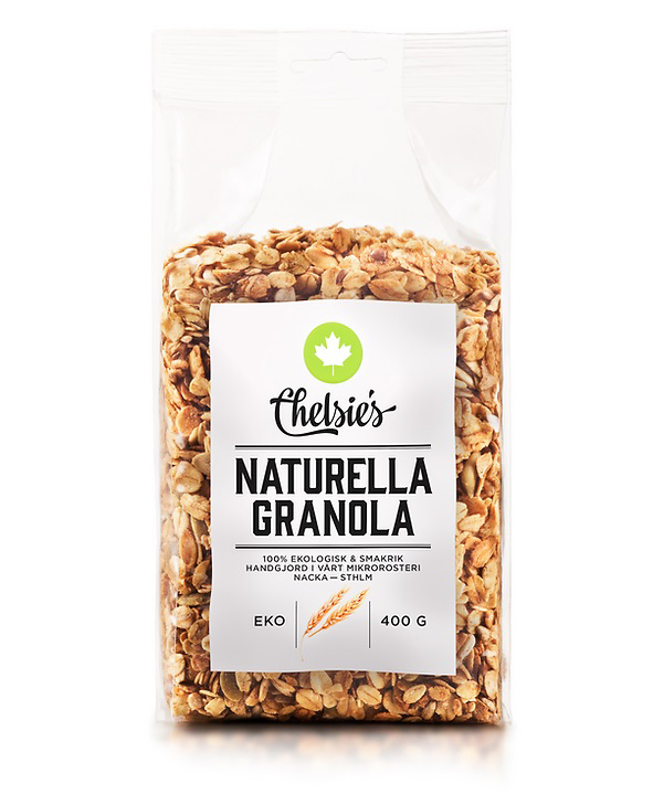 Granola Naturell 400g x6, EKO