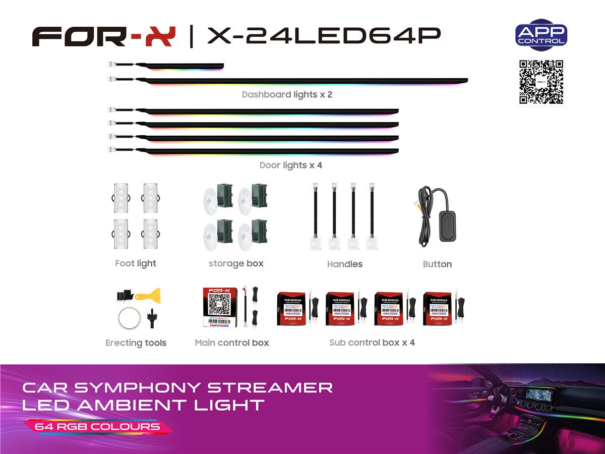 FOR-X X-24LED64P - 2