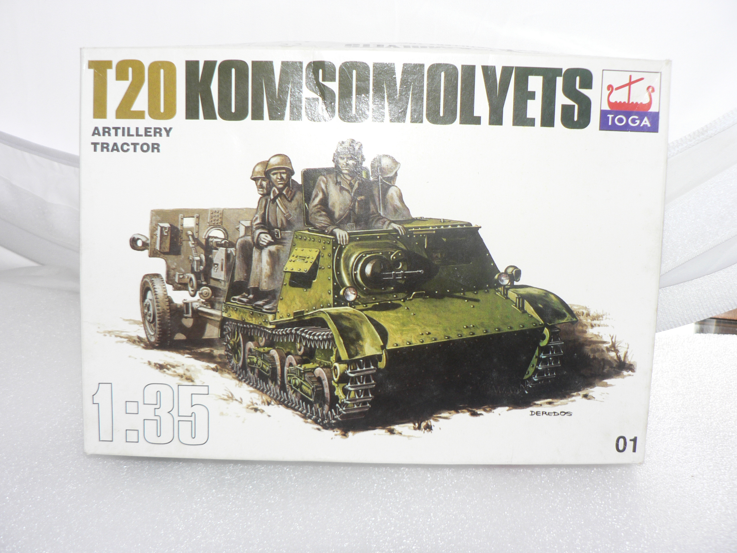T20  Artillery Tractor  Skala  1:35  Toga