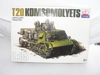 T20  Artillery Tractor  Skala  1:35  Toga