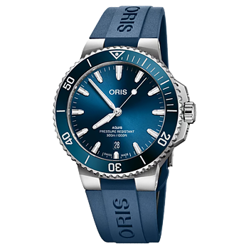 01 733 7787 4135-07 4 22 35FC Oris Aquis Date 41,5 blå