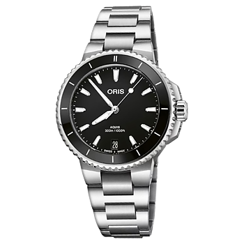 01 733 7792 4154-07 8 19 05P Oris Aquis Date 36,5 svart