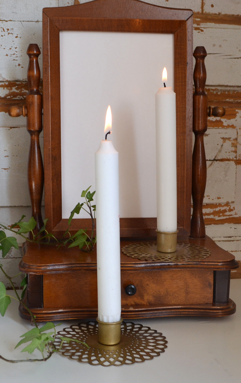 Ljusstake Doris - mässing 12 cm - 5
