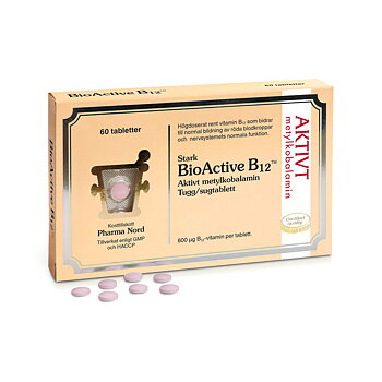 BioActive B12 60 tab Pharma Nord