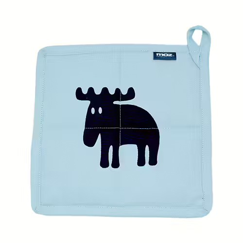 Pot holder Moose EKO, blue
