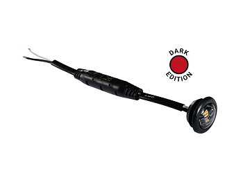 Positionsljus LED DARK Ø28mm - Röd