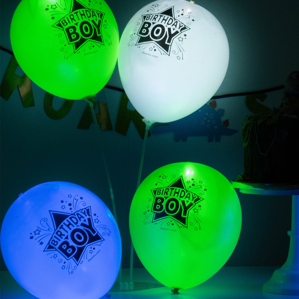 Illooms Brithday Boy 38cm LED 5-pack - 2