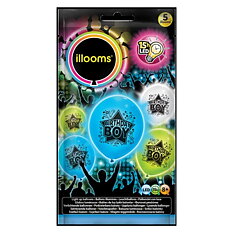 Illooms Brithday Boy 38cm LED 5-pack