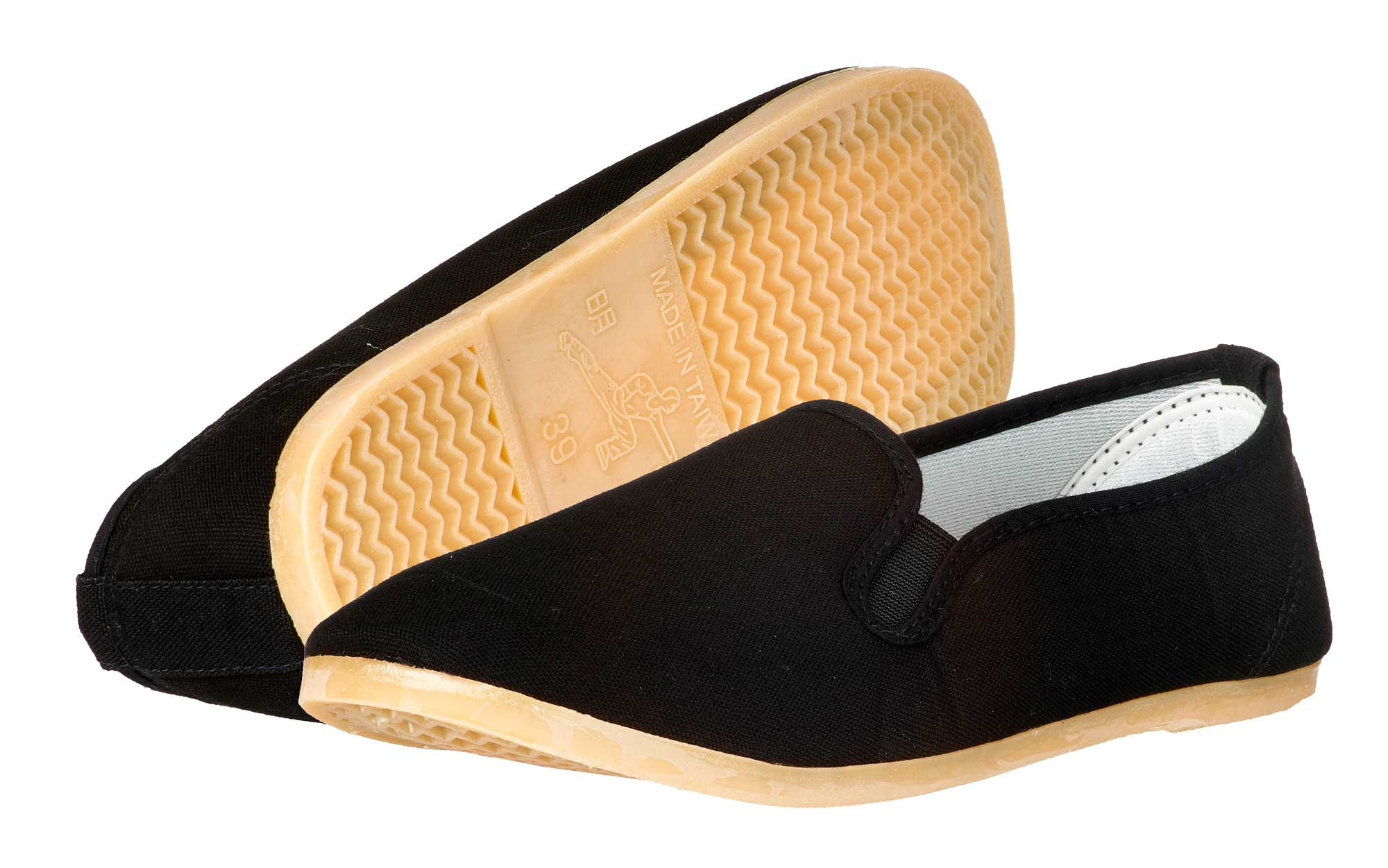 Kung Fu Sko Classic Canvas Svart