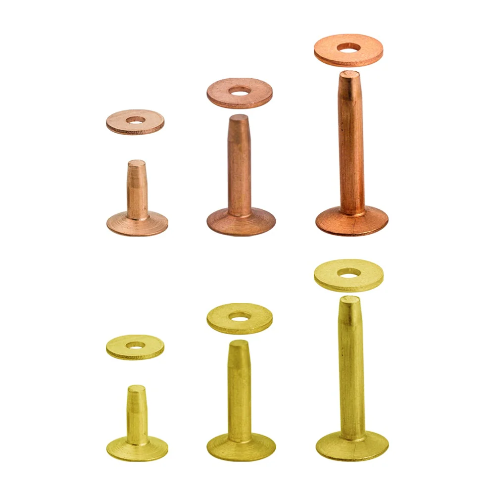 Metallnitar för läder #12 (10-pack)
